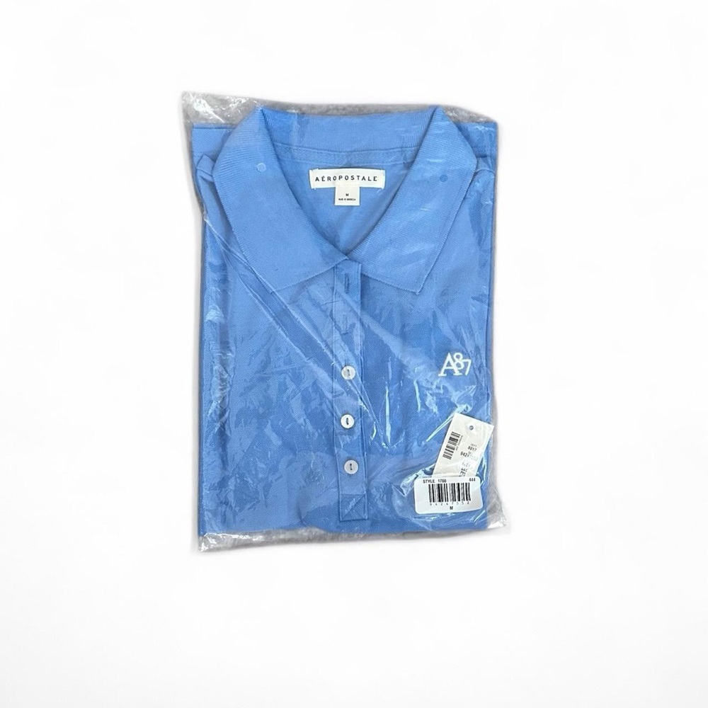 Aeropostale Blue Polo Shirt Classic Style